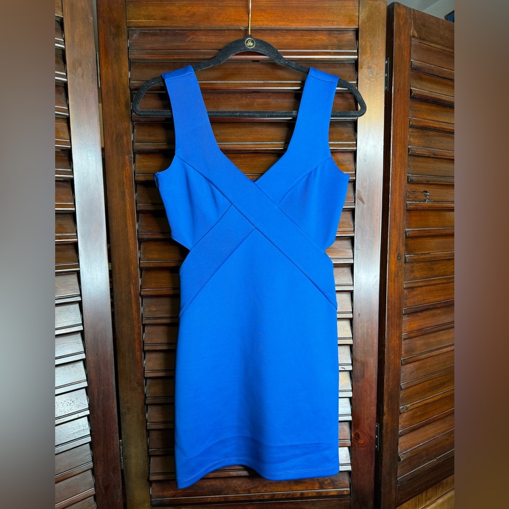 BLQ Market V Neck Mini Dress for Cocktail